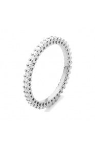 Anillo Alianza de oro blanco de 18 Kt con diamantes de 0,50 a 4,25 ct