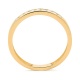 Anillo Media alianza de oro amarillo de 18 Kt con diamantes de 0,13 a 0,54 ct