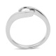 Anillo Solitario de oro blanco de 18 Kt con diamante de 0,05 a 0,73 ct