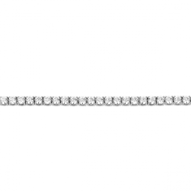 Pulsera Rivière de oro blanco de 18 Kt con diamantes de 5,70 a 26,50 ct