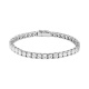 Pulsera Rivière de oro blanco de 18 Kt con diamantes de 5,70 a 26,50 ct