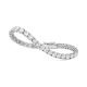 Pulsera Rivière de oro blanco de 18 Kt con diamantes de 5,70 a 26,50 ct