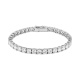 Pulsera Rivière de oro blanco de 18 Kt con diamantes de 5,70 a 26,50 ct