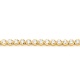 Pulsera Rivière de oro amarillo de 18 Kt con diamantes de 1,00 a 5,00 ct
