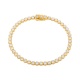 Pulsera Rivière de oro amarillo de 18 Kt con diamantes de 1,00 a 5,00 ct