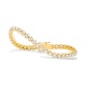 Pulsera Rivière de oro amarillo de 18 Kt con diamantes de 1,00 a 5,00 ct