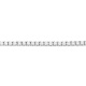 Pulsera Rivière de oro blanco de 18 Kt con diamantes de 1,00 a 14,23 ct