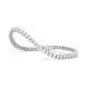 Pulsera Rivière de oro blanco de 18 Kt con diamantes de 1,00 a 14,23 ct