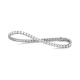 Pulsera Rivière de oro blanco de 18 Kt con diamantes de 1,00 a 14,23 ct
