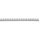 Pulsera Rivière de oro blanco de 18 Kt con diamantes de 1,00 a 14,23 ct