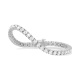 Pulsera Rivière de oro blanco de 18 Kt con diamantes de 1,00 a 14,23 ct