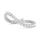 Pulsera Rivière de oro amarillo de 18 Kt con diamantes de 21,30 ct
