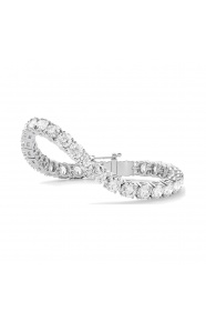Pulsera Rivière de oro amarillo de 18 Kt con diamantes de 21,30 ct