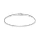 Pulsera Rivière de oro blanco de 18 Kt con diamantes de 0,25 a 1,50 ct