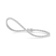 Pulsera Rivière de oro blanco de 18 Kt con diamantes de 0,25 a 1,50 ct