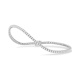 Pulsera Rivière de oro blanco de 18 Kt con diamantes de 0,25 a 1,50 ct
