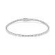 Pulsera Rivière de oro blanco de 18 Kt con diamantes de 0,25 a 1,50 ct