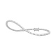 Pulsera Rivière de oro blanco de 18 Kt con diamantes de 0,25 a 1,50 ct