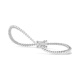 Pulsera Rivière de oro blanco de 18 Kt con diamantes de 1,00 a 5,00 ct