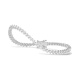 Pulsera Rivière de oro blanco de 18 Kt con diamantes de 1,00 a 5,00 ct