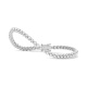 Pulsera Rivière de oro blanco de 18 Kt con diamantes de 1,50 a 3,50 ct