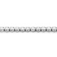 Pulsera Rivière de oro blanco de 18 Kt con diamantes de 1,50 a 3,50 ct