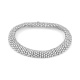 Pulsera de oro blanco de 18 Kt con diamantes de 10,00 ct