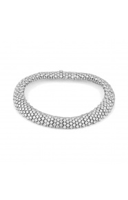 Pulsera de oro blanco de 18 Kt con diamantes de 10,00 ct