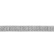 Pulsera de oro blanco de 18 Kt con diamantes de 10,00 ct