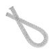 Collar Semirrígido de oro blanco de 18 Kt con diamantes de 19,50 a 28,30 ct