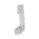 Pulsera Cashmere de oro blanco de 18 Kt con diamantes de 11,50 ct