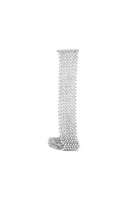 Pulsera Cashmere de oro blanco de 18 Kt con diamantes de 16,00 ct