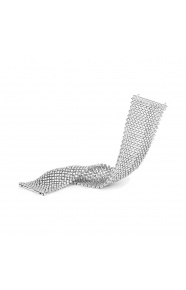 Pulsera Cashmere de oro blanco de 18 Kt con diamantes de 25,50 ct