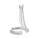 Pulsera Rivière de oro blanco de 18 Kt con diamantes de 15,70 ct