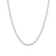 Collar Rivière de oro blanco de 18 Kt con diamantes de 1,30 a 9,50 ct