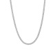 Collar Rivière de oro blanco de 18 Kt con diamantes de 1,30 a 9,50 ct