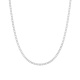 Collar Rivière de oro blanco de 18 Kt con diamantes de 1,30 a 9,50 ct