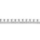 Collar Rivière de oro blanco de 18 Kt con diamantes de 6,00 a 14,20 ct