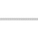 Collar Rivière de oro blanco de 18 Kt con diamantes de 3,50 a 18,00 ct