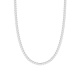 Collar Rivière de oro blanco de 18 Kt con diamantes de 3,50 a 18,00 ct