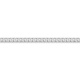 Collar Rivière de oro blanco de 18 Kt con diamantes de 3,50 a 18,00 ct