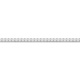 Collar Rivière de oro blanco de 18 Kt con diamantes de 3,50 a 18,00 ct
