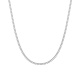 Collar Rivière de oro blanco de 18 Kt con diamantes de 1,40 a 2,90 ct