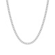 Collar Rivière de oro blanco de 18 Kt con diamantes de 0,90 a 15,00 ct