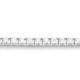 Collar Rivière de oro blanco de 18 Kt con diamantes de 0,90 a 15,00 ct