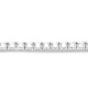Collar Rivière de oro blanco de 18 Kt con diamantes de 0,90 a 15,00 ct