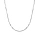 Collar Rivière de oro blanco de 18 Kt con diamantes de 0,90 a 15,00 ct