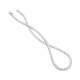 Collar Rivière de oro blanco de 18 Kt con diamantes de 0,90 a 15,00 ct