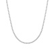 Collar Rivière de oro blanco de 18 Kt con diamantes de 6,00 a 15,50 ct