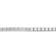 Collar Rivière de oro blanco de 18 Kt con diamantes de 0,75 a 3,00 ct